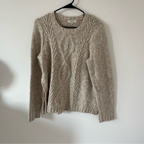 Madewell Firelight Marled Pullover Sweater - Picture 7 of 8